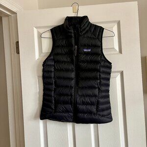 NWT Patagonia Women's Down Sweater Vest Black Size XS